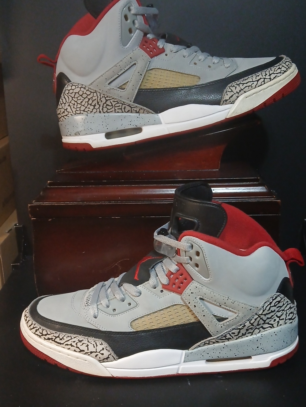 Air Jordan Spizike  "Wolf Grey" (2014) Mens Size-13. 100%AUTHENTIC!